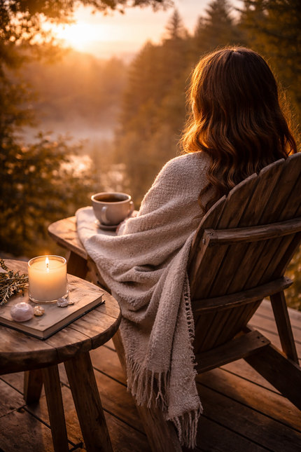 Éveil des sens O'NAIA rituels bien-être méditation lithothérapie moments essentiels Québec