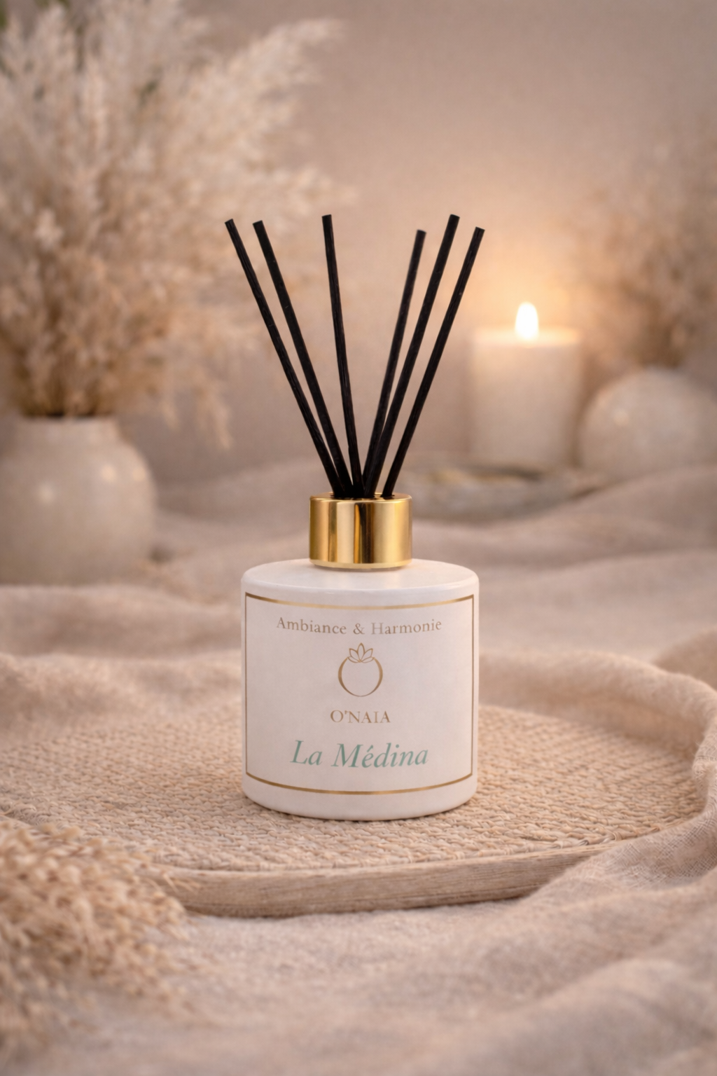 Diffuseur de Parfum d'Ambiance La Médina O'NAIA fragrance orientale boisée ambrée
